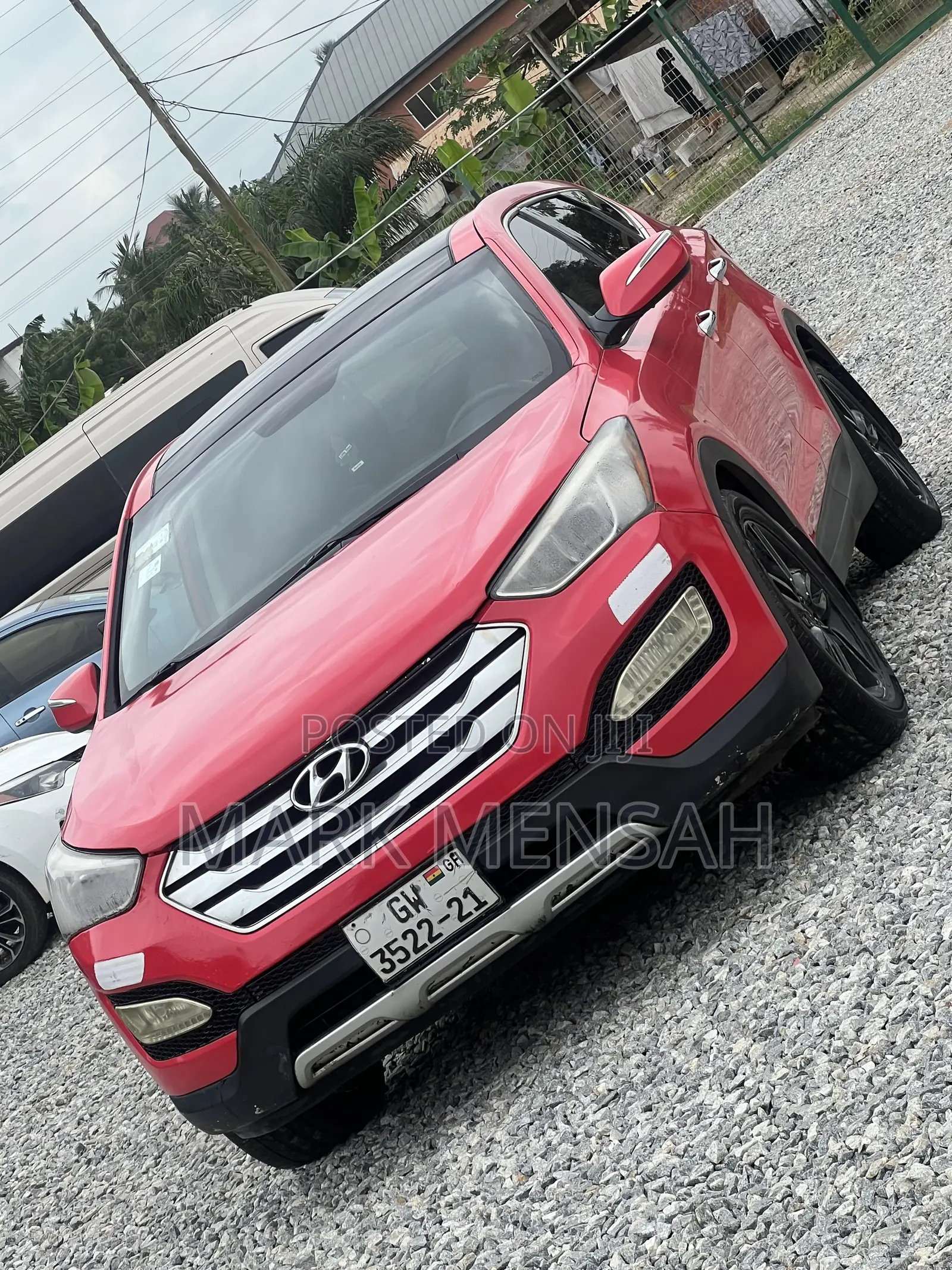 Hyundai Santa Fe 2013 Red