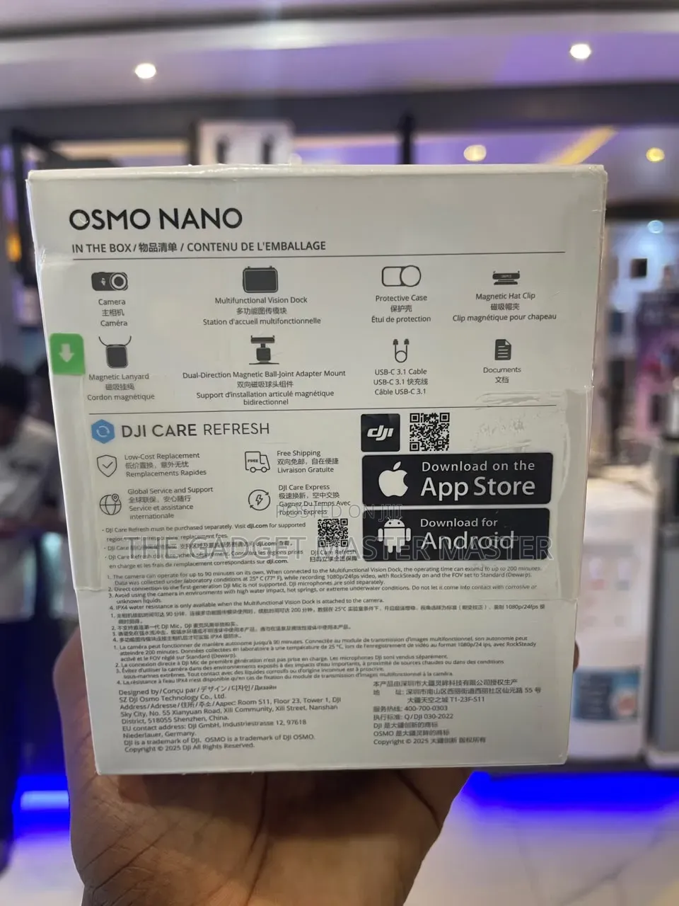 Dji Osmo Nano Standard Combo 128gb