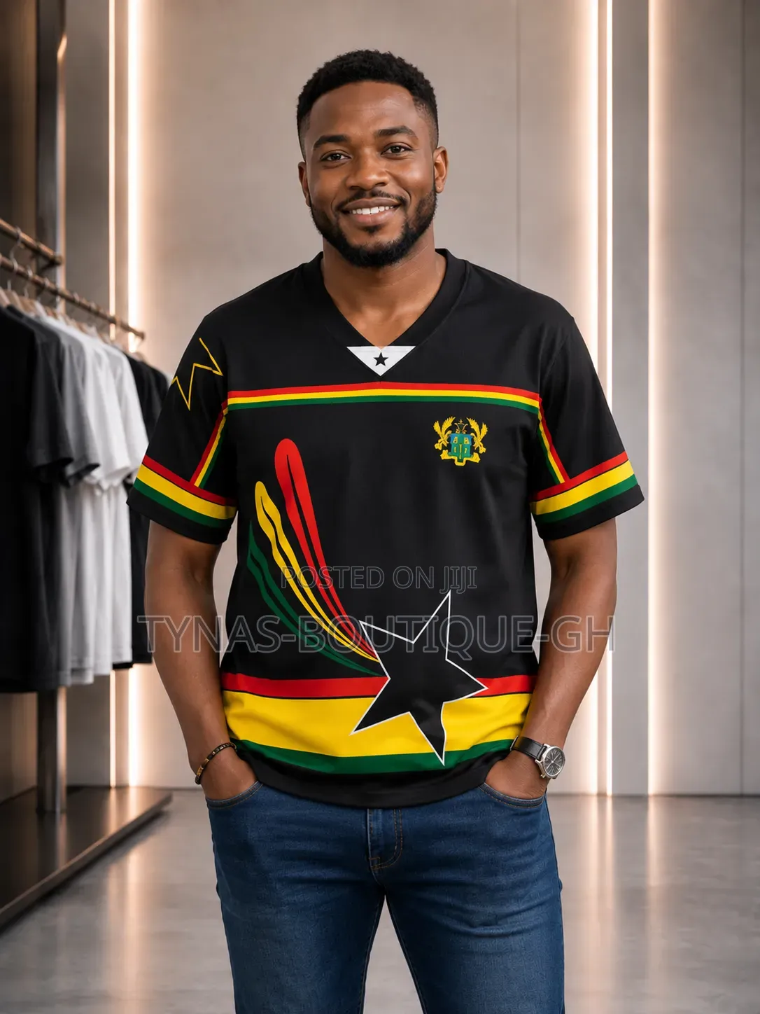 To the World Ghana Jersey. S M L Xl XXL XXXL