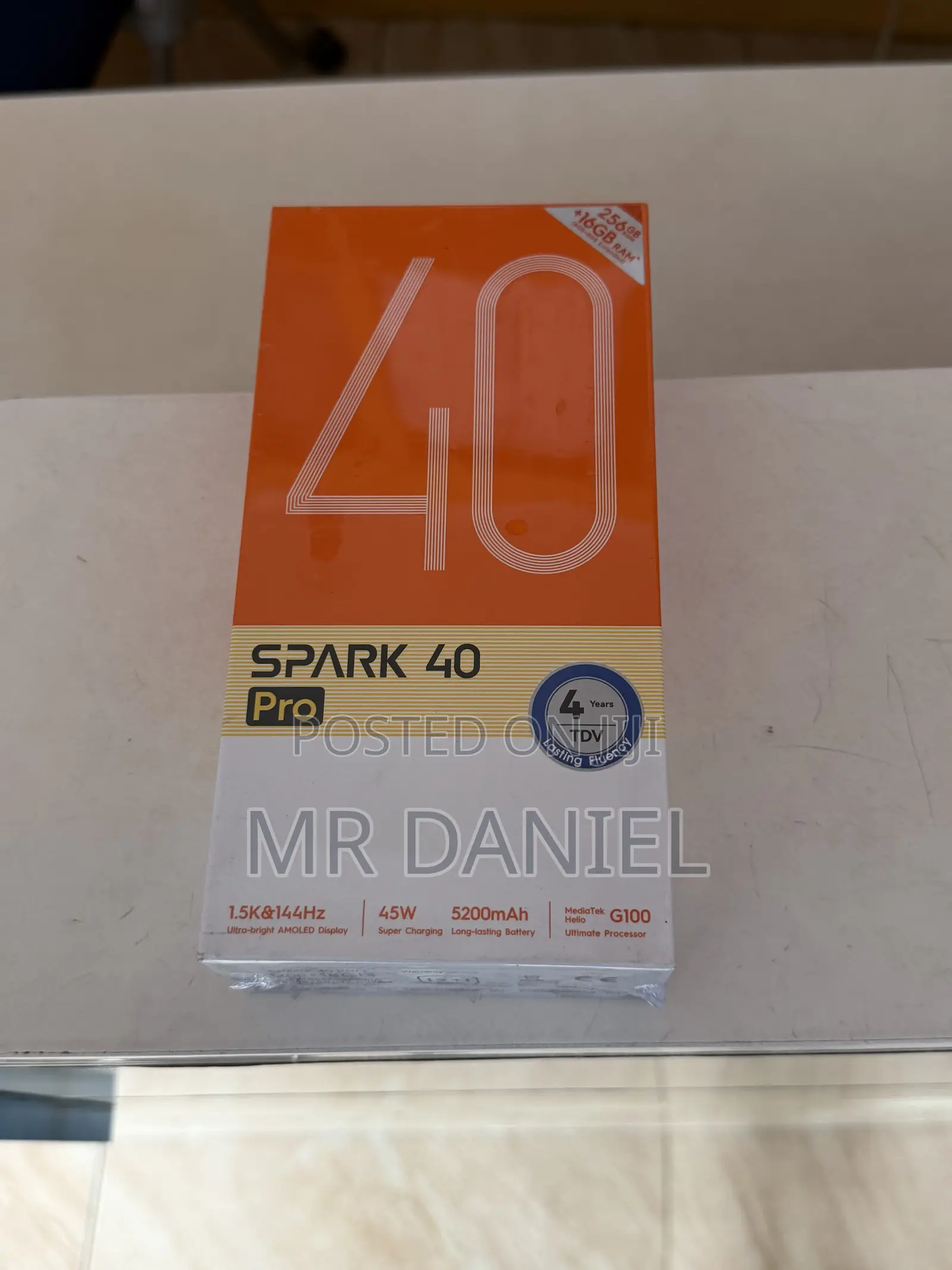 New Tecno Spark 40 Pro+ 256 GB Gray