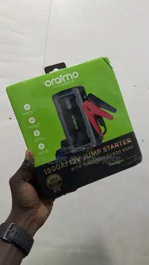 Oraimo Powerspark 1500a 12v Car Jump Starter With 10000mah Power Bank