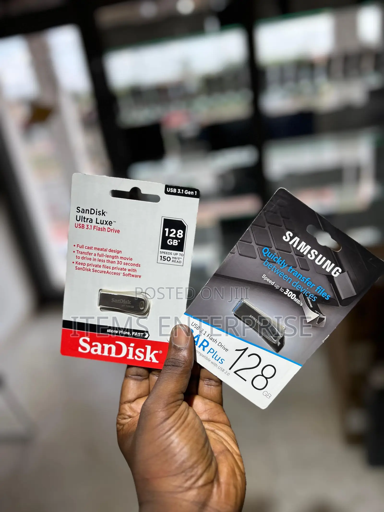 Pendrive (Or Usb Flash Drive) 128gb