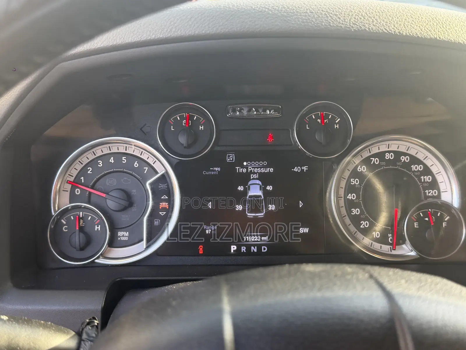Dodge RAM 1500 3.6 Petrol AWD 2016 Gray