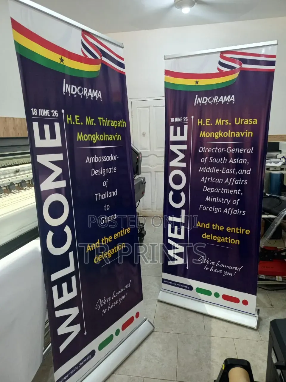 Pull-Up/Roll-Up Banner With Printing