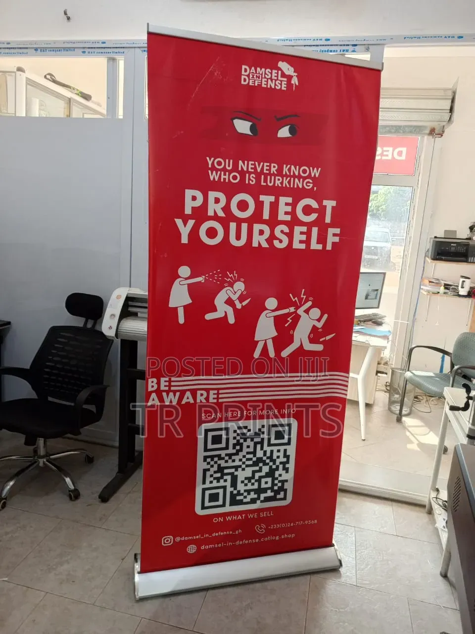 Pull-Up/Roll-Up Banner With Printing