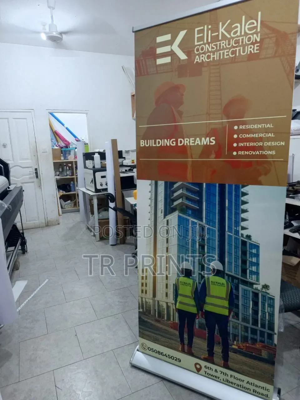 Pull-Up/Roll-Up Banner With Printing