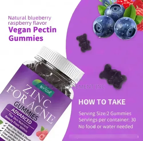 Zinc for Acne Gummies