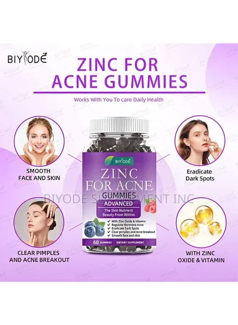 Zinc for Acne Gummies