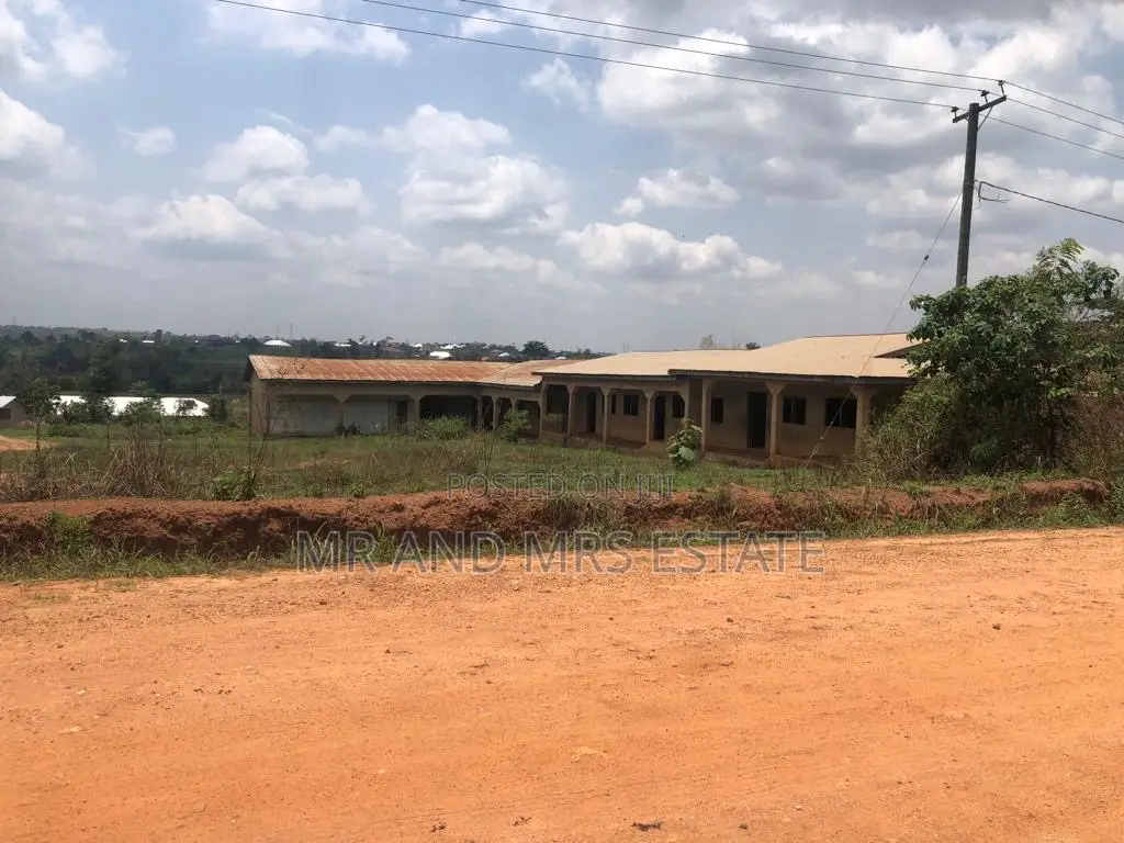 Main Road 10 Plots And Shool Building For Sale