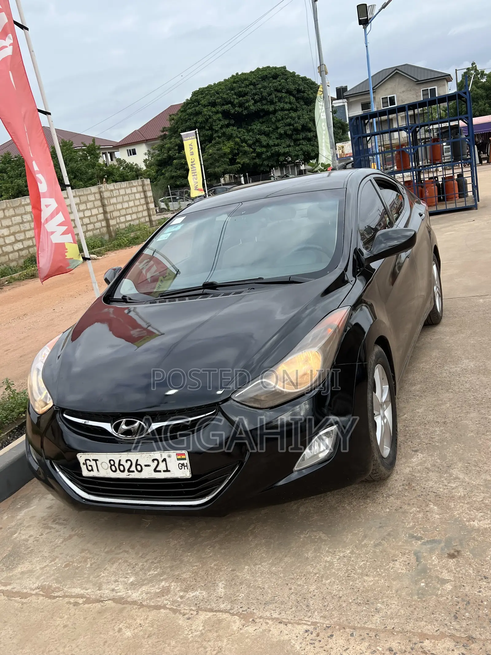 Hyundai Elantra GLS Sedan FWD (1.8L 4cyl 6A) 2013 Black