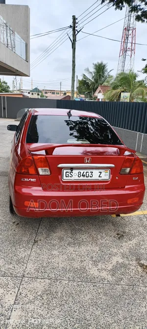 Honda Civic Hybrid 2006 Red