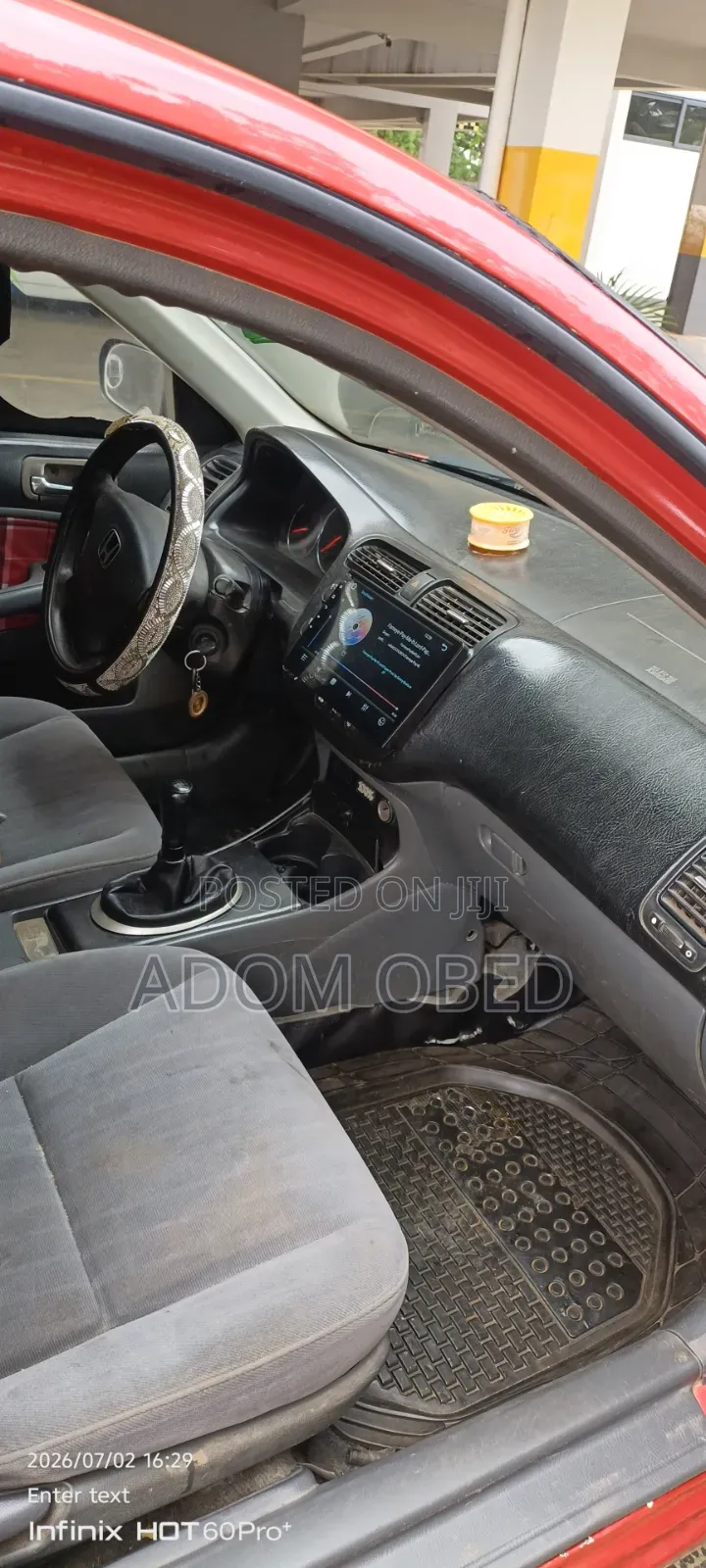 Honda Civic Hybrid 2006 Red