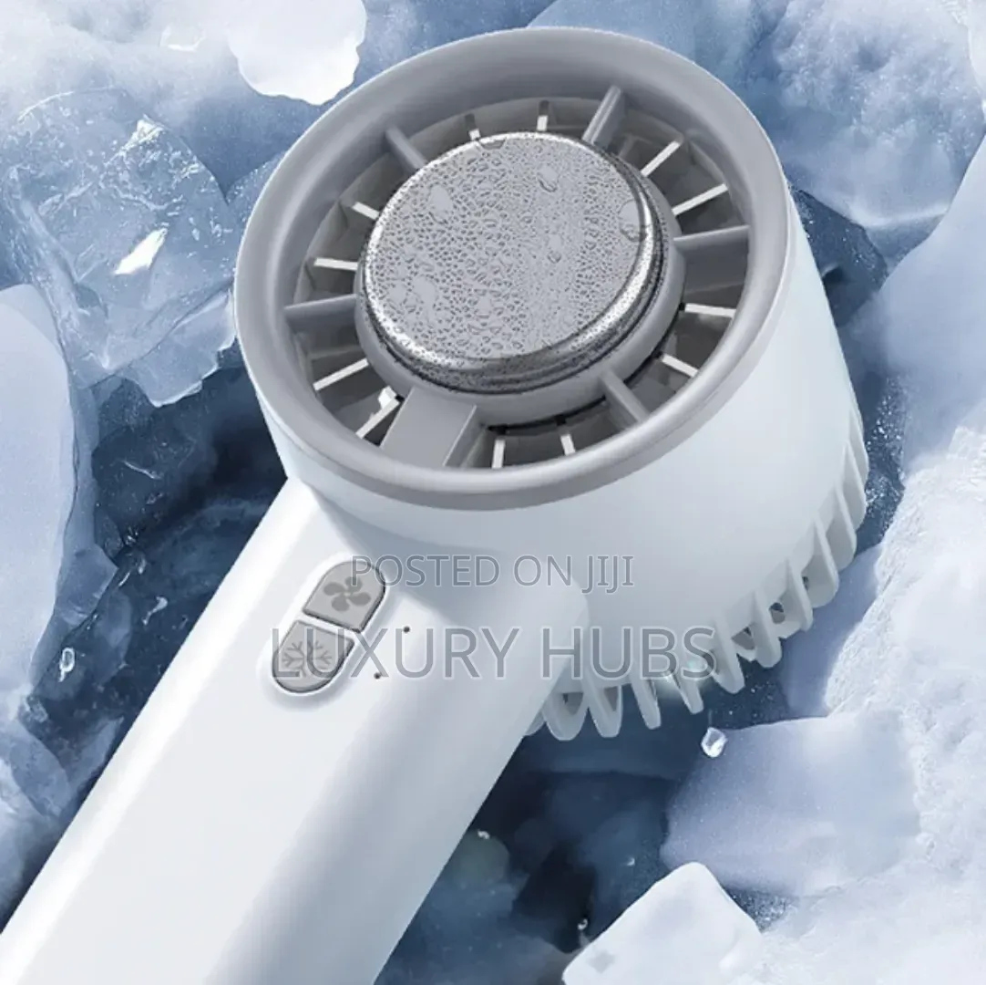 Green Lyca Gl70372 Rechargeable Handheld Fan – 1200mah
