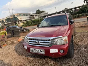 Toyota Highlander 4x4 2007 Red