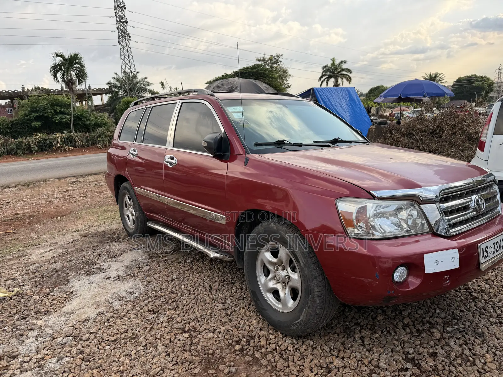 Toyota Highlander 4x4 2007 Red