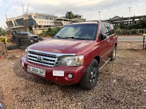 Toyota Highlander 4x4 2007 Red
