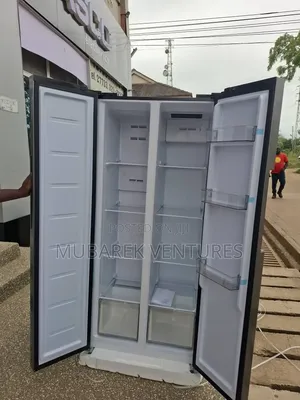 Nasco 360ltrs Side by Side Refrigerator Metalic Silver
