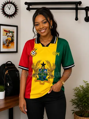 Coat of Arms Jersey Ghana M,L Xl XXL XXXL