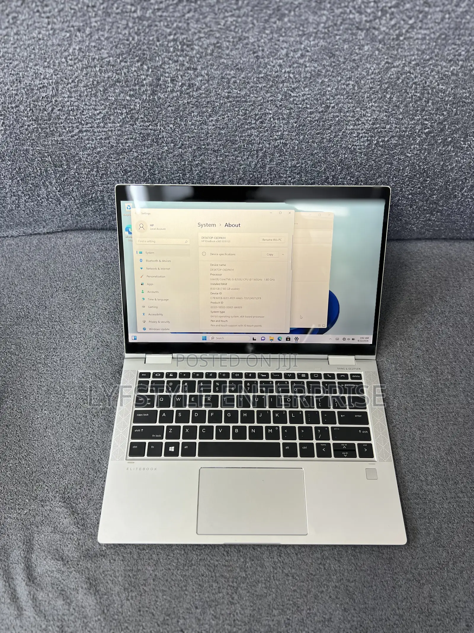 Laptop HP EliteBook 1030 8GB Intel Core i5 SSD 256GB