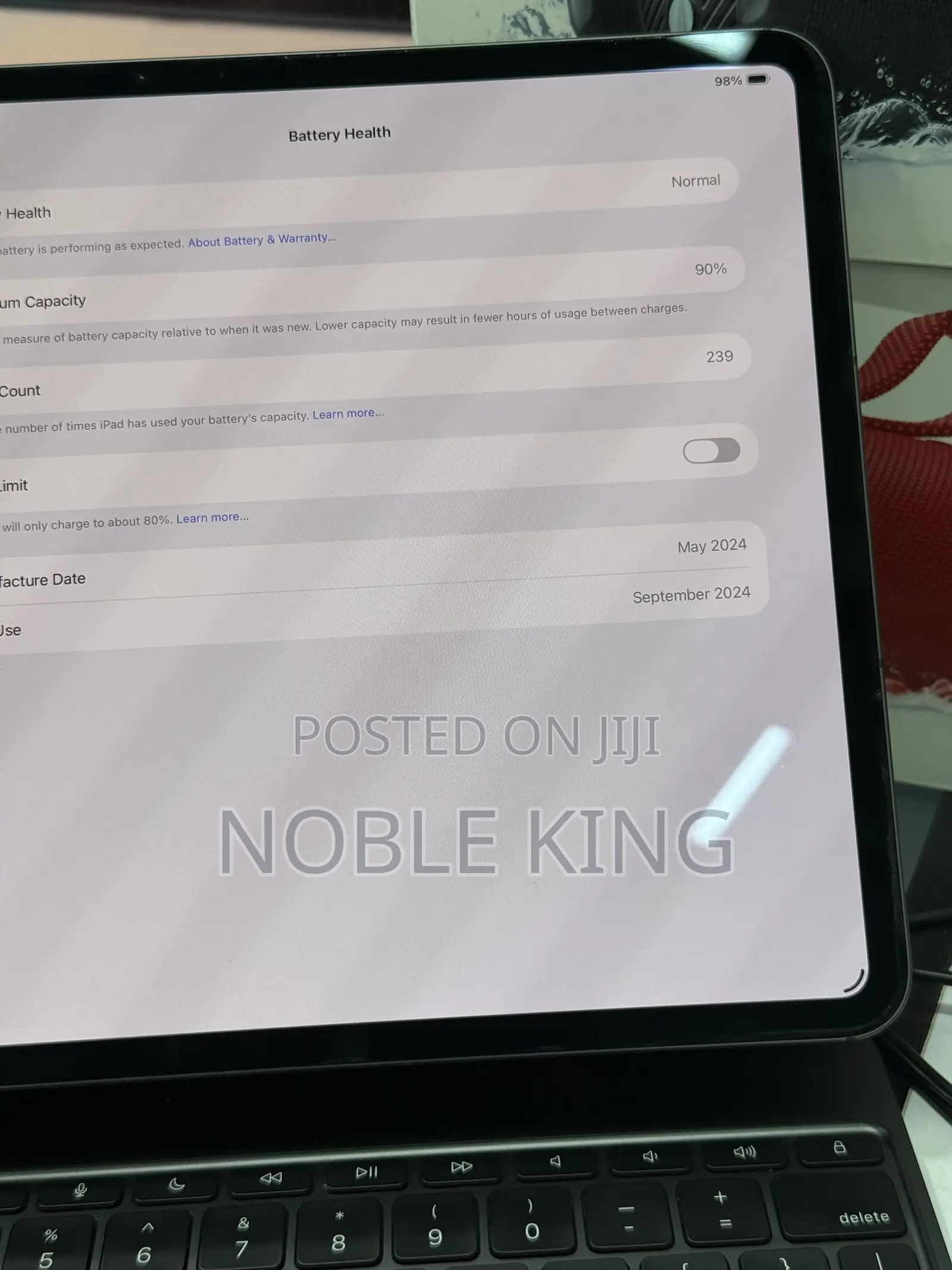 Apple iPad Pro 13 (2024) 256 GB Black