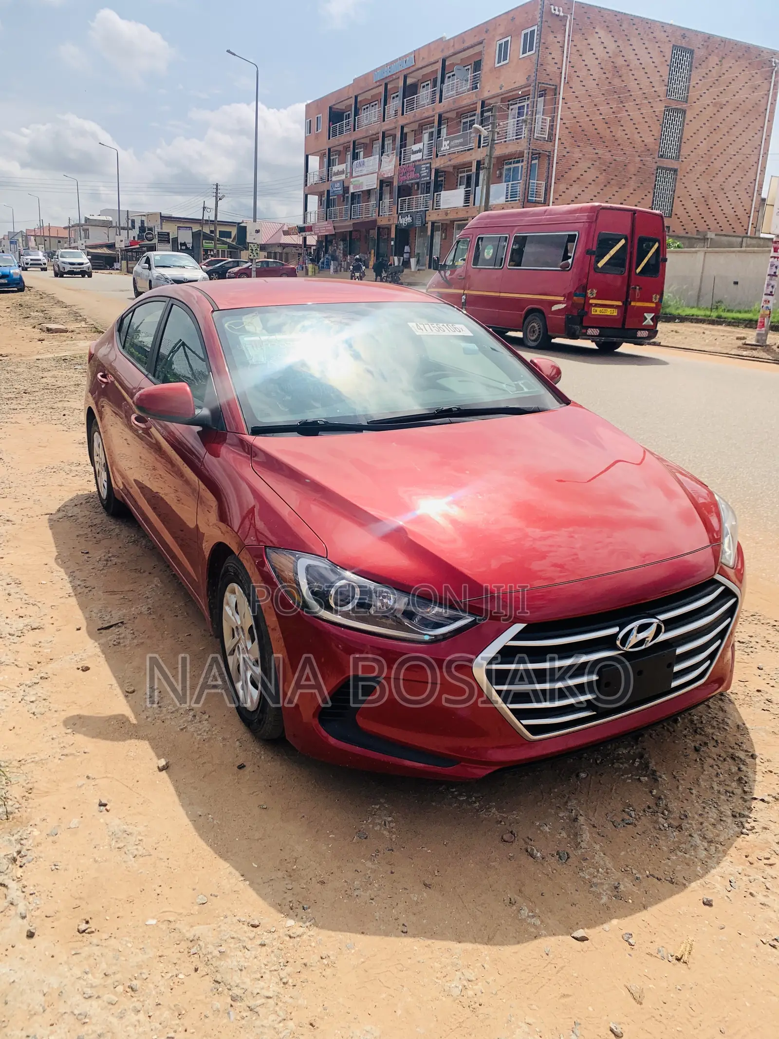 Hyundai Elantra 2016 Red