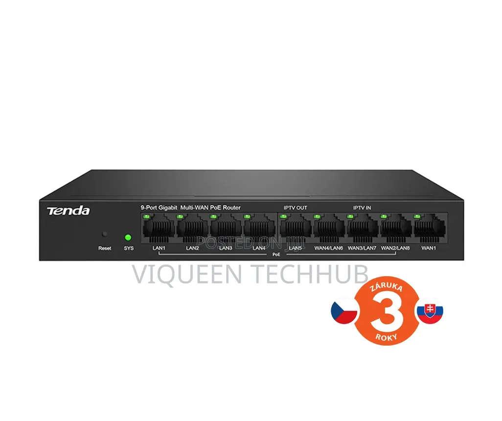 9 Port Cloud-Managed Poe