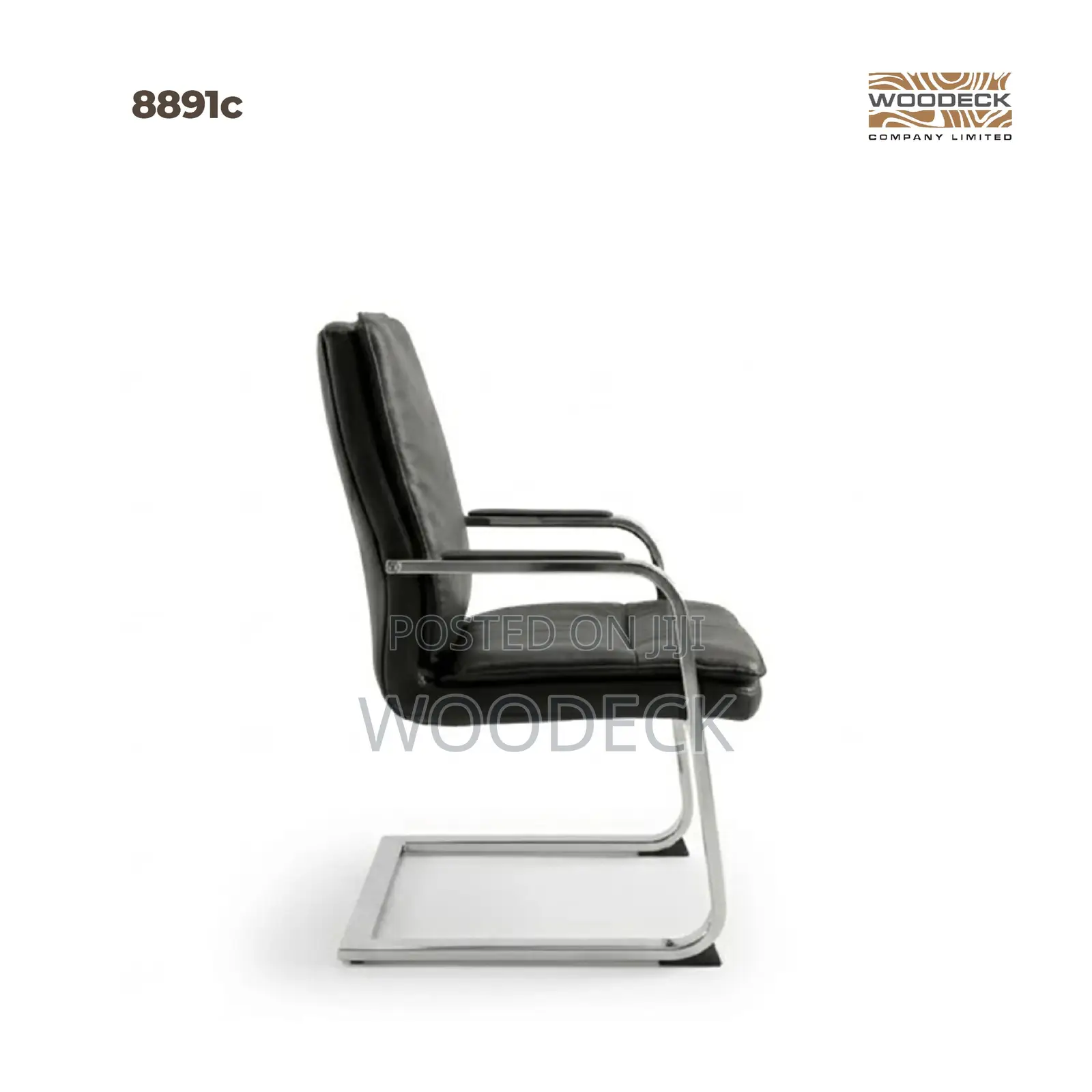 Modern Leatherette Visitor/Conference Chair