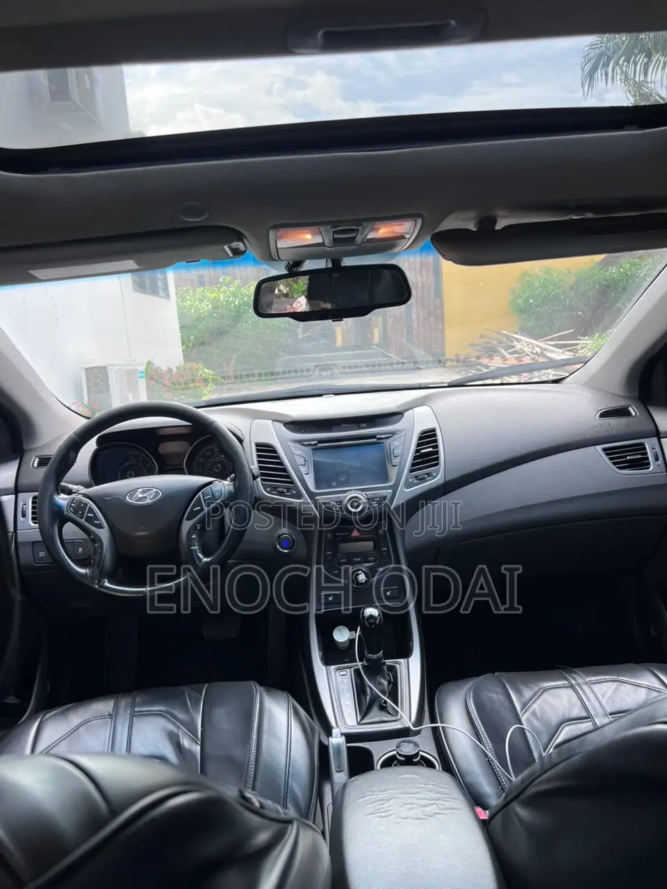 Hyundai Elantra Limited Sedan FWD (1.8L 4cyl 6A) 2016 Black