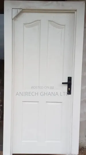 4 White Panel Door + Frames + Architraves