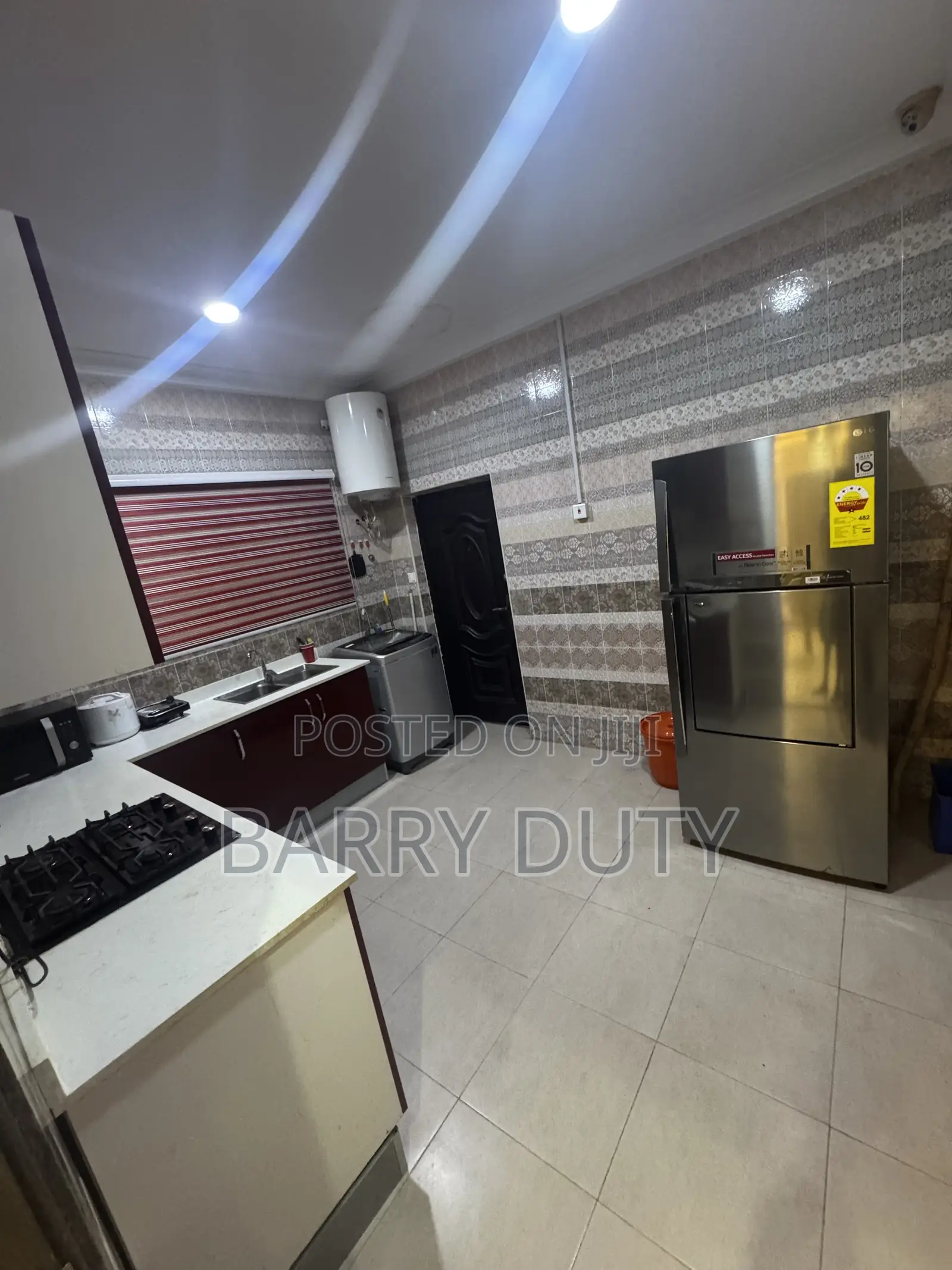 Furnished 2bdrm Apartment in Certified Properties, Amasaman for rent