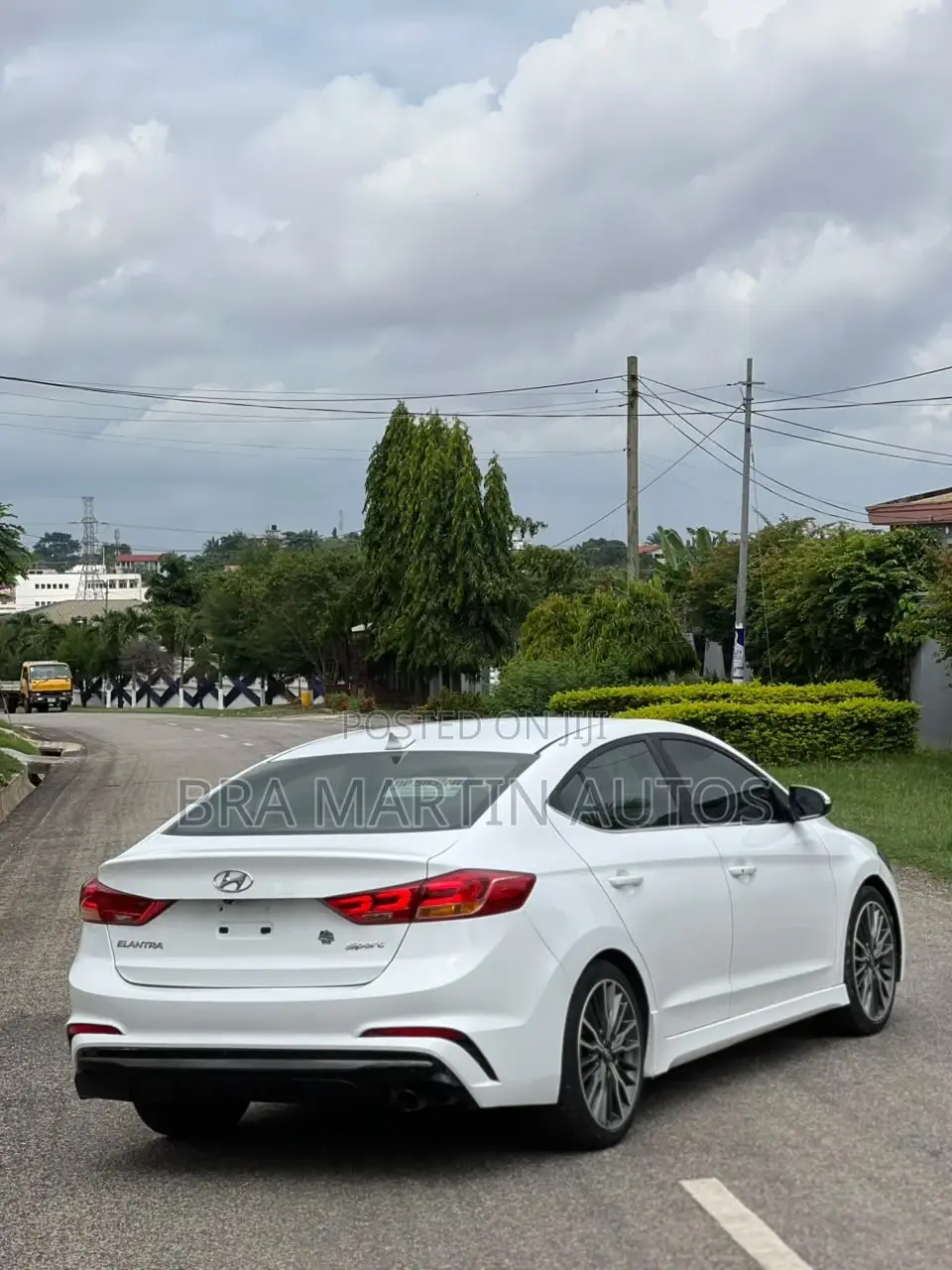 Hyundai Elantra Sport 2018 White