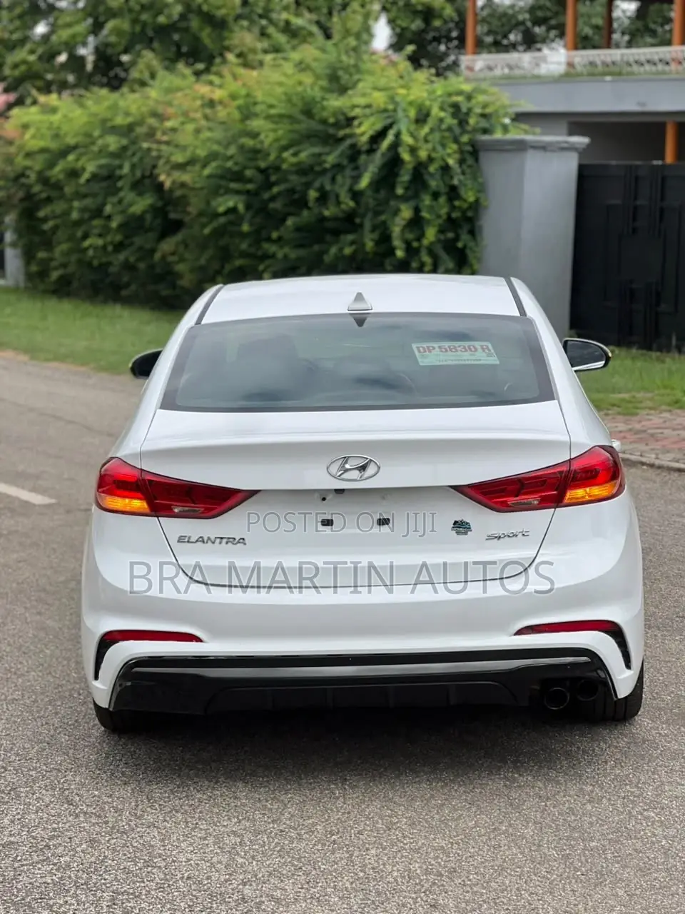 Hyundai Elantra Sport 2018 White