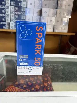 New Tecno Spark 50 128 GB Black