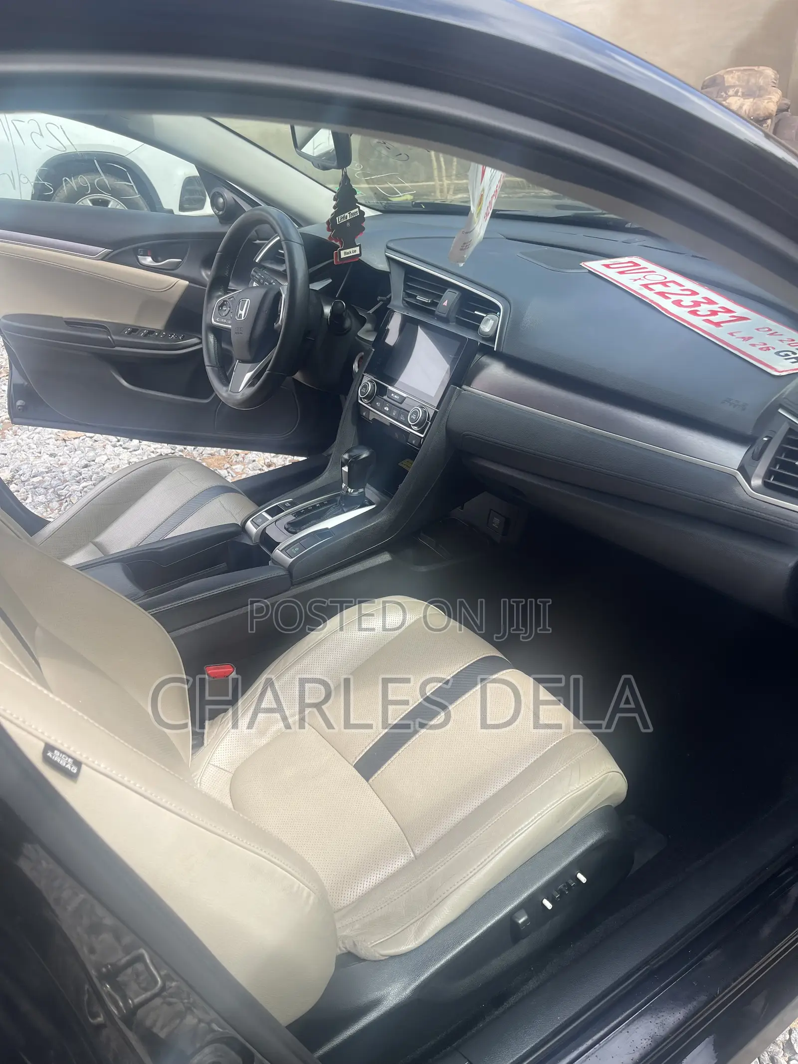 Honda Civic Touring 4dr Sedan (1.5L 4cyl) 2017 Black