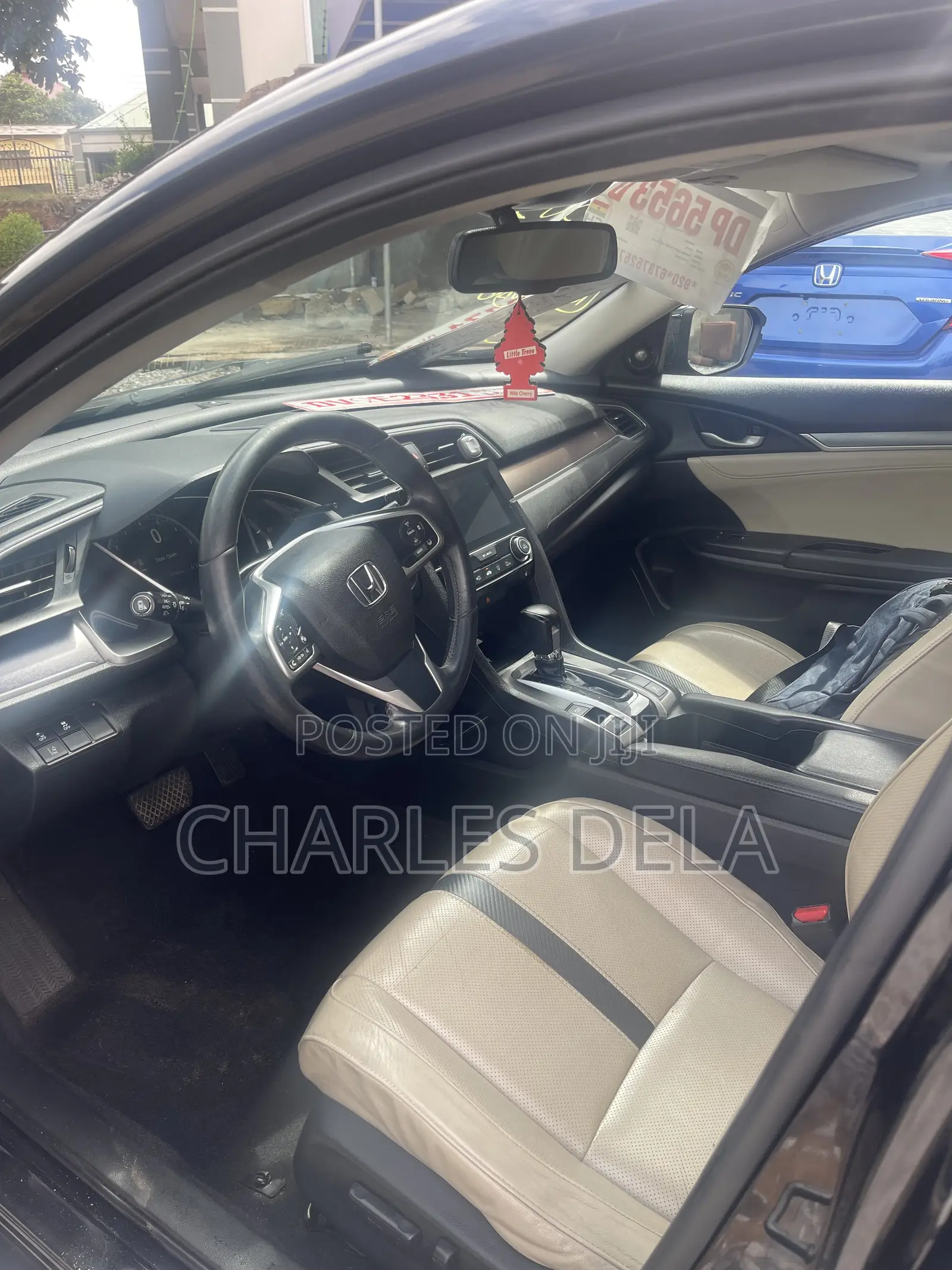 Honda Civic Touring 4dr Sedan (1.5L 4cyl) 2017 Black