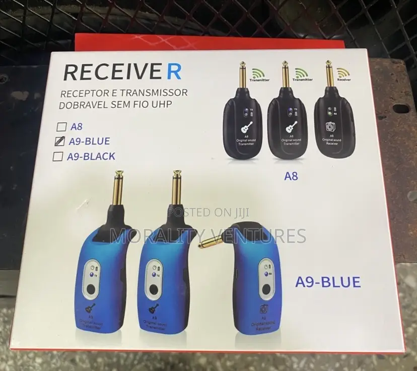 A9 Wireless Guitar Transmitter and Receiver