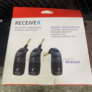 A9 Wireless Guitar Transmitter and Receiver