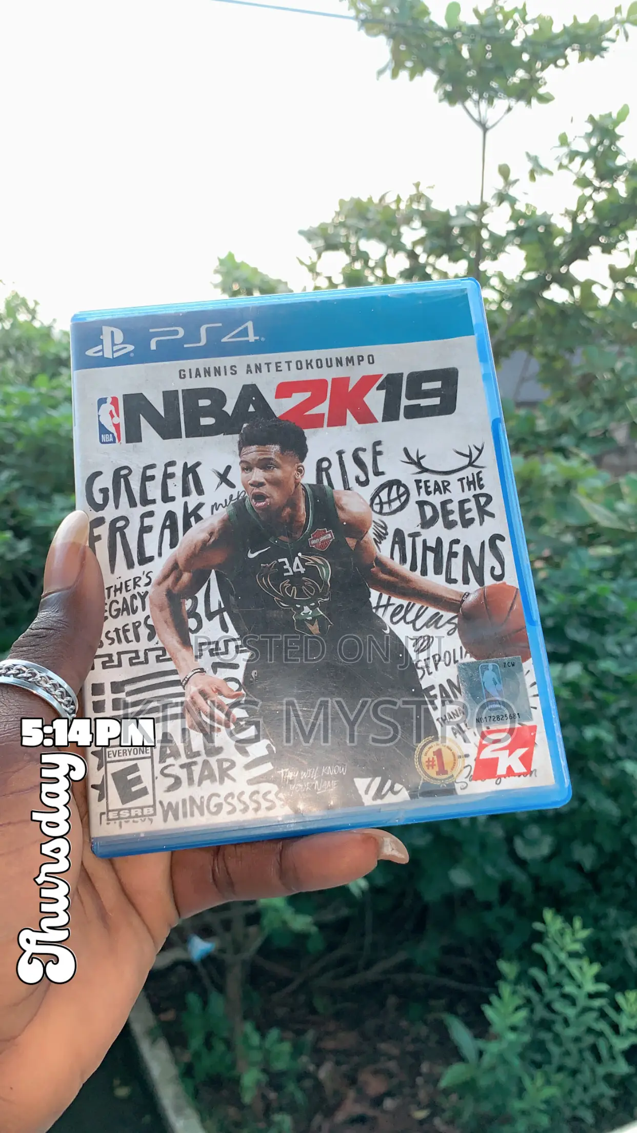 Game Disk Available