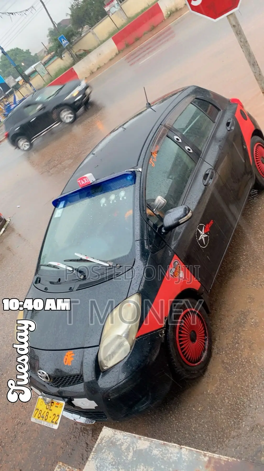 Toyota Vitz 1.0 FWD 5dr 2008 Black