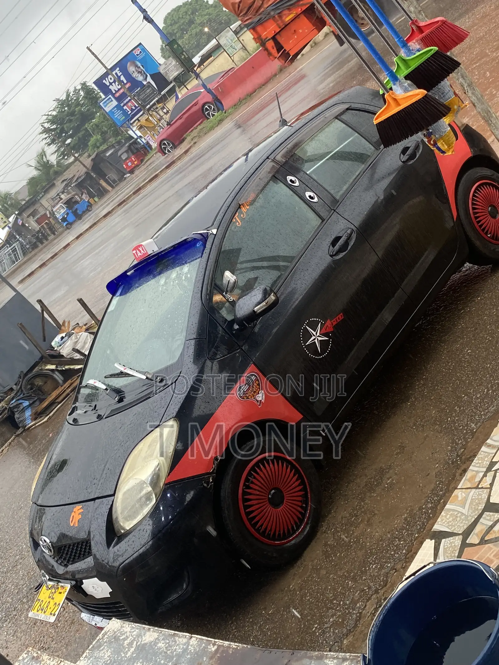 Toyota Vitz 1.0 FWD 5dr 2008 Black