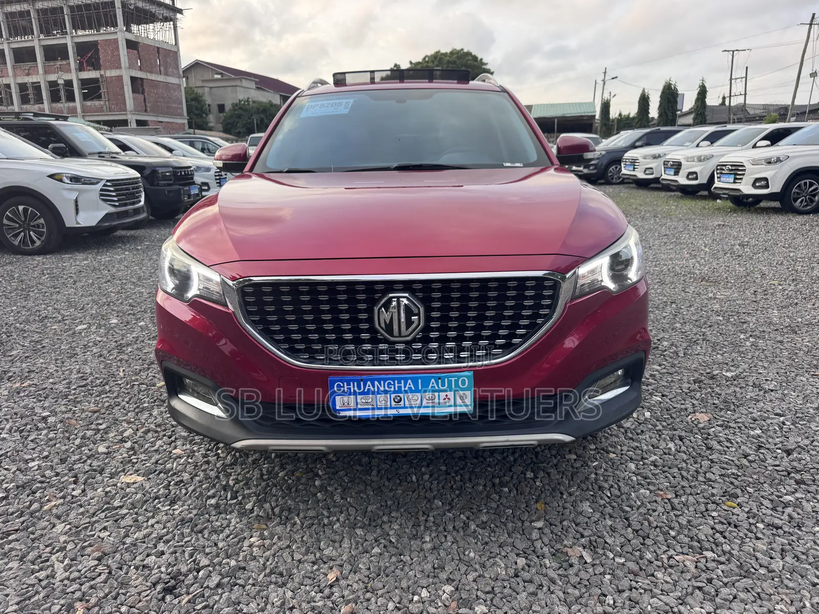 MG ZS 2018 Red