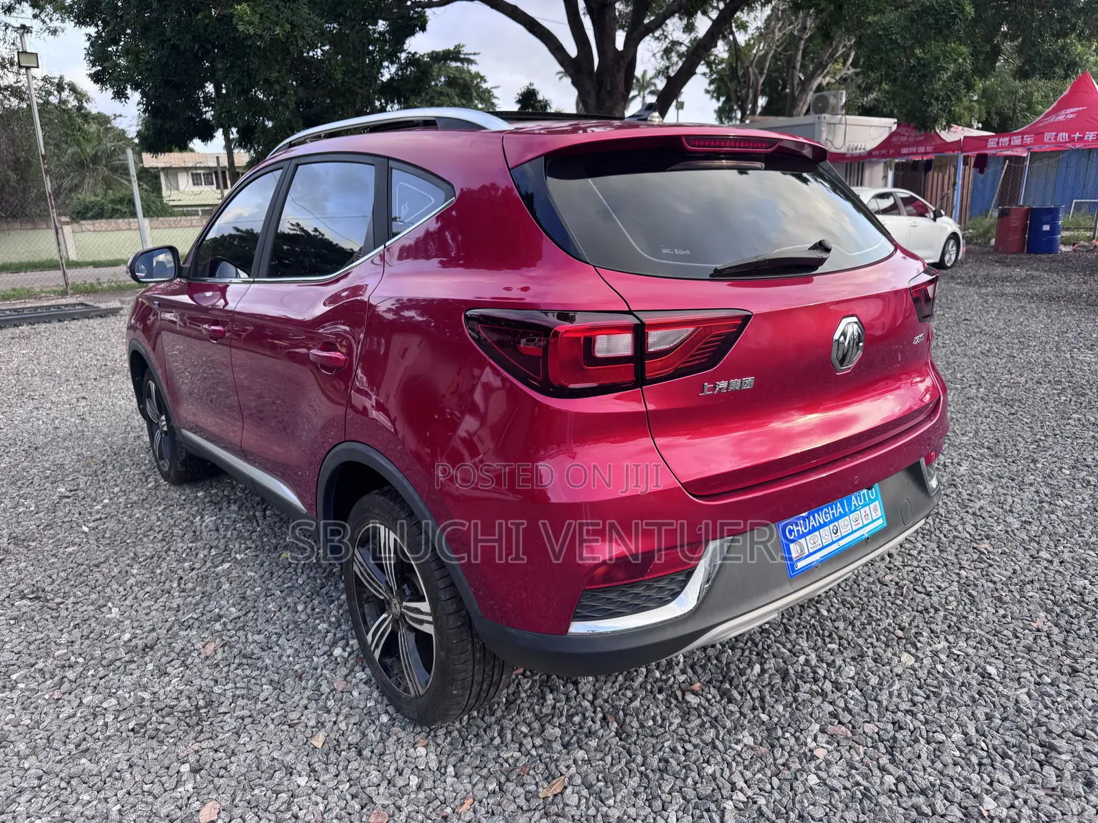 MG ZS 2018 Red