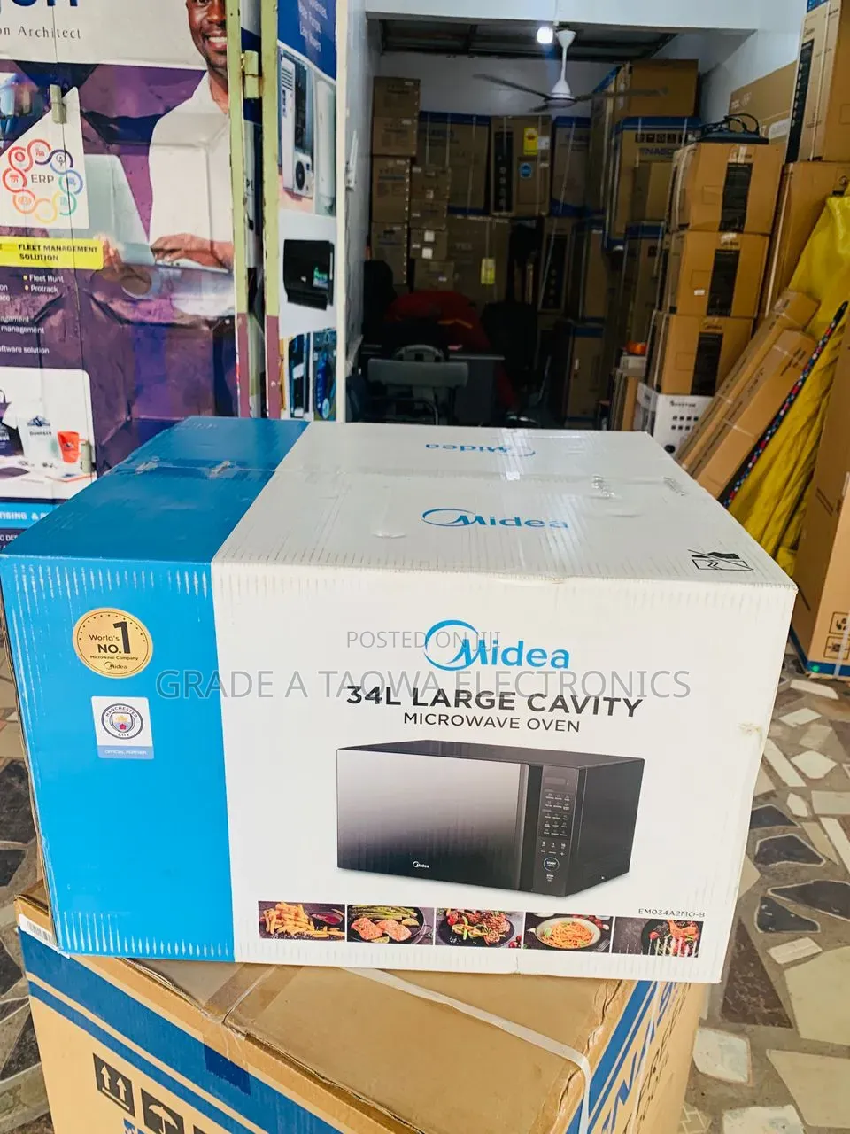Amazing Media 34 L Large Cavity Microwave Oven