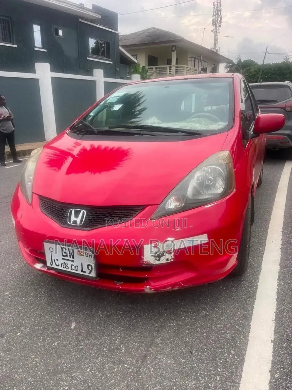 Honda Fit 2011 Red