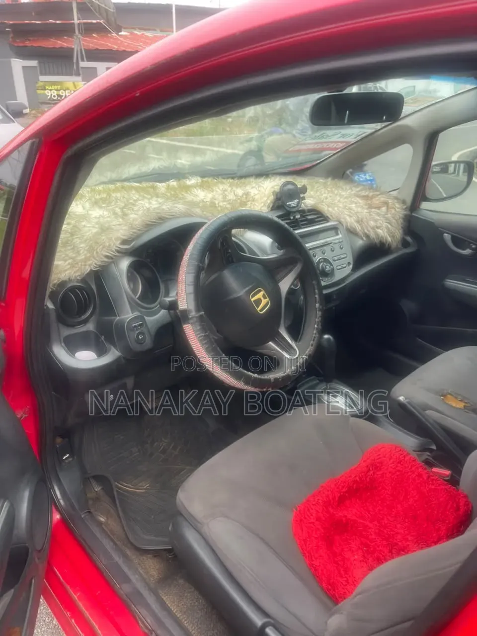Honda Fit 2011 Red
