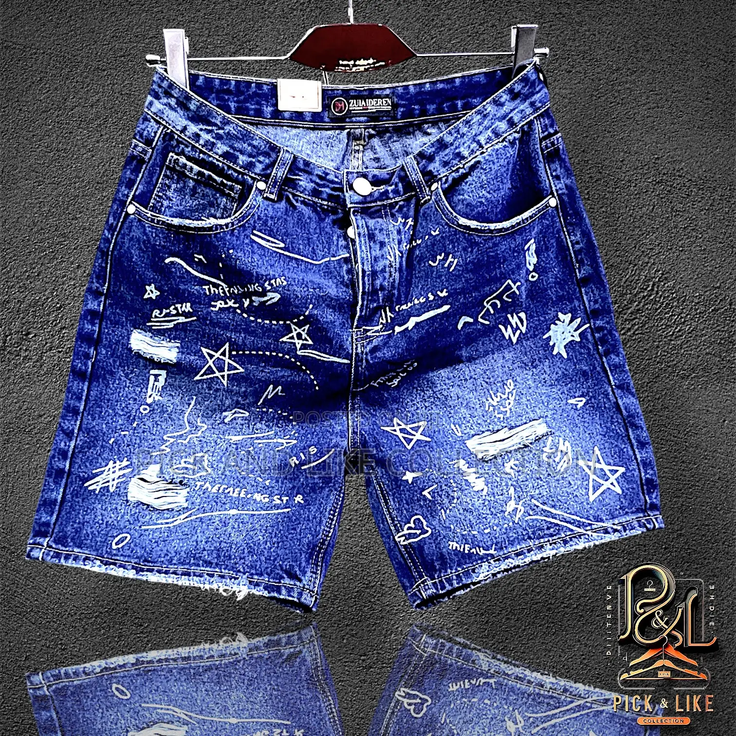 Classic Denim Shorts, Quiet Authority.