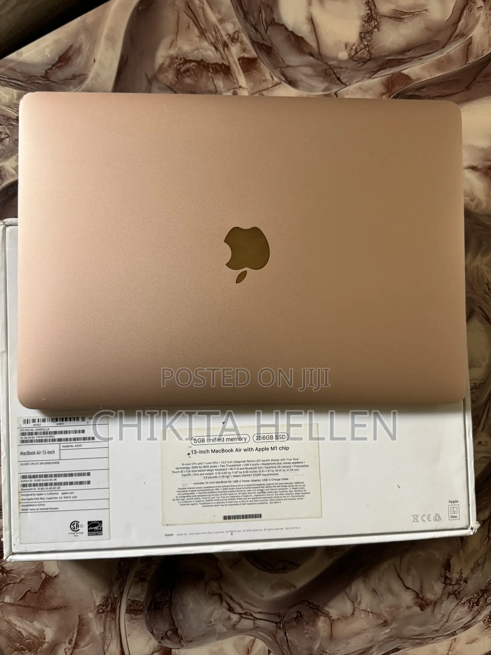 Laptop Apple MacBook Air 8GB Apple M1 SSD 256GB