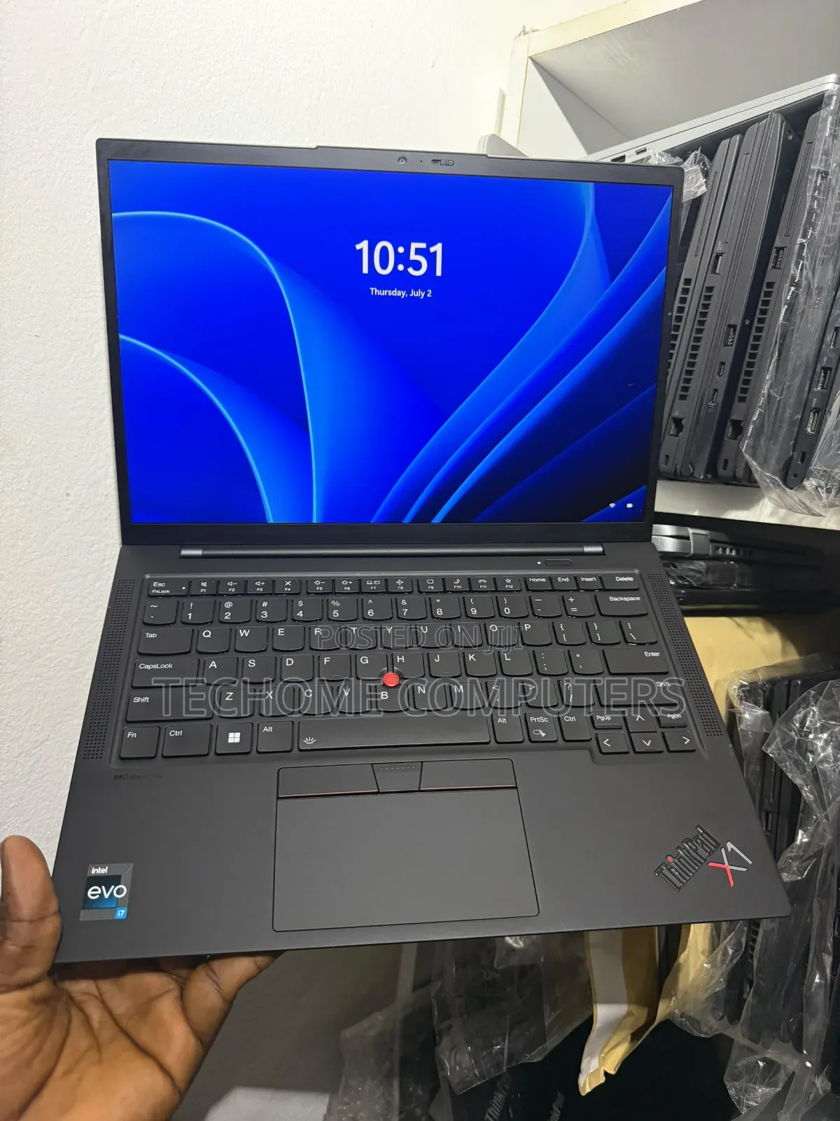 Laptop Lenovo ThinkPad X1 Carbon 16GB Intel Core i7 SSD 512GB