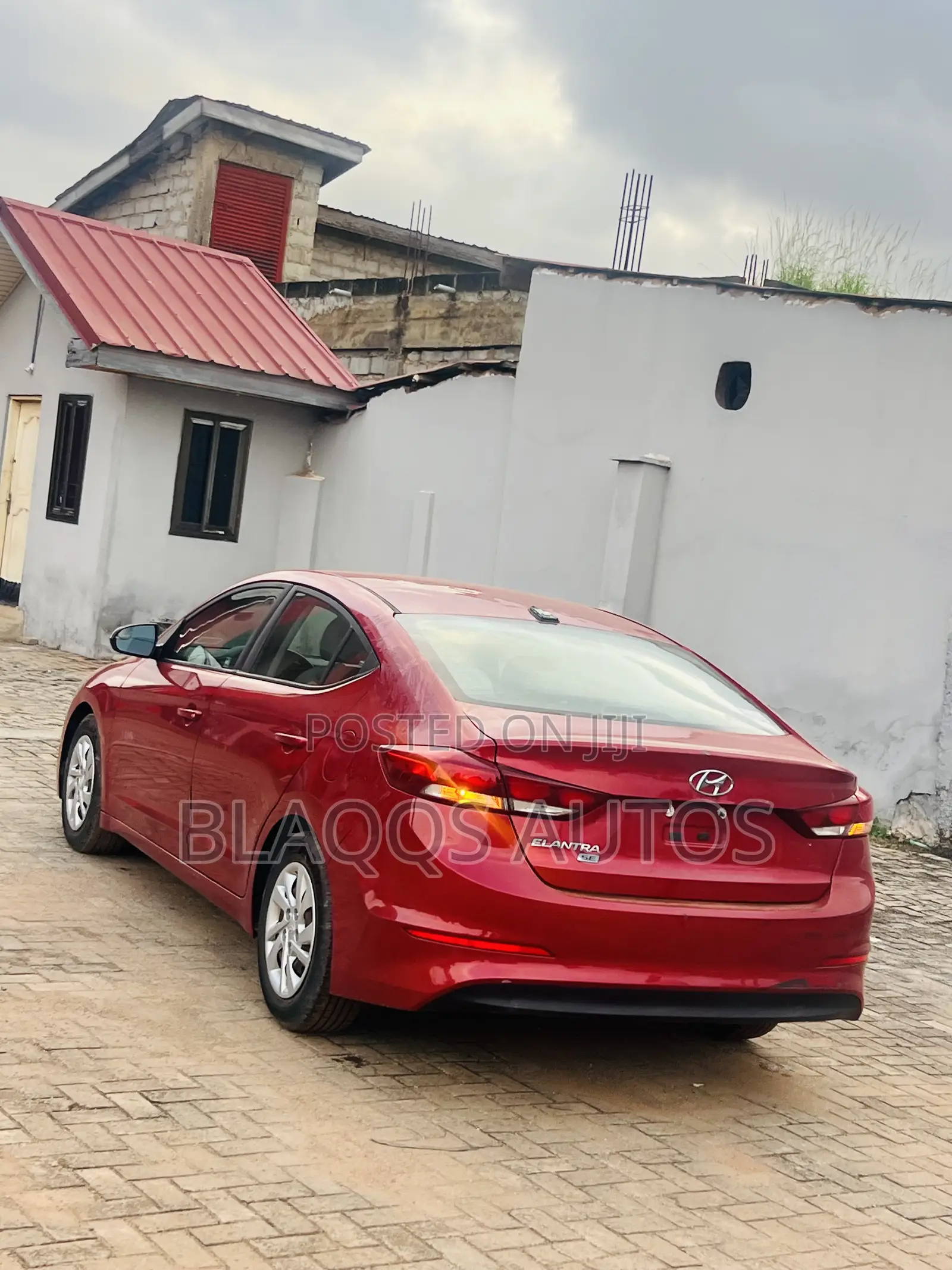 Hyundai Elantra 2017 Burgundy