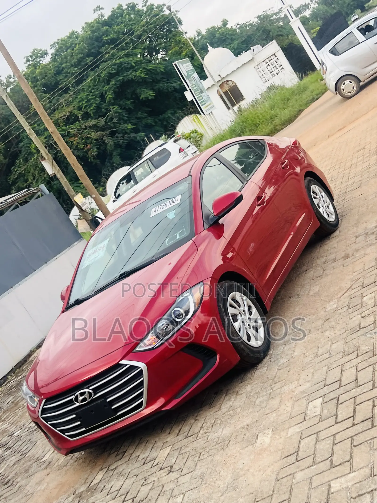 Hyundai Elantra 2017 Burgundy